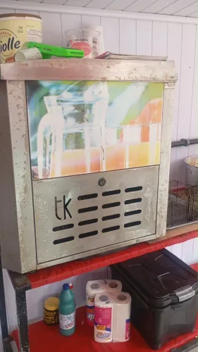 Refresqueira 50 Litros Tk Juicer Machine duas divisões