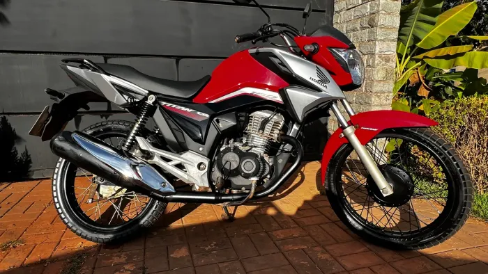 Honda CG 160 Titan 2022 Flex - IPVA Pago e Quitada! Apenas 35mil km rodados