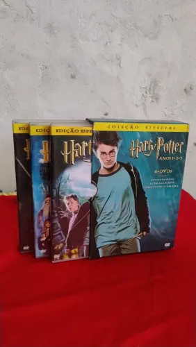 Coleção Harry Potter DVDs (6 unidades)
