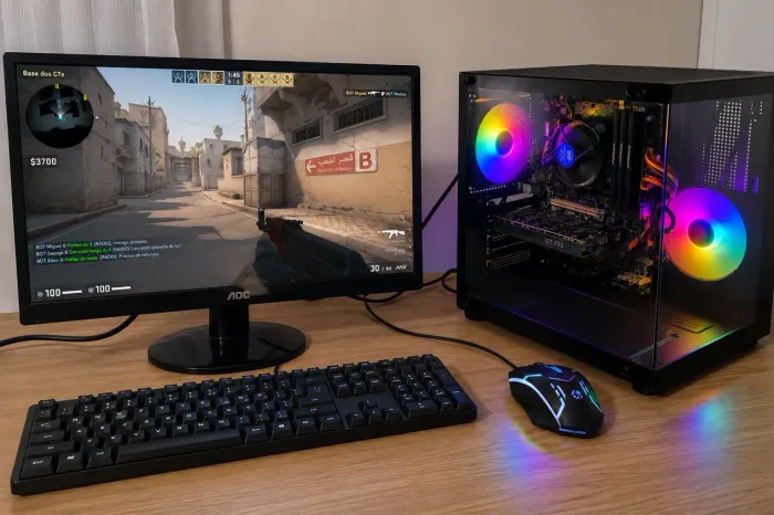 PC Gamer Completo | Intel Core i5-2500 | GT 730 4GB | 8GB RAM | SSD 120GB