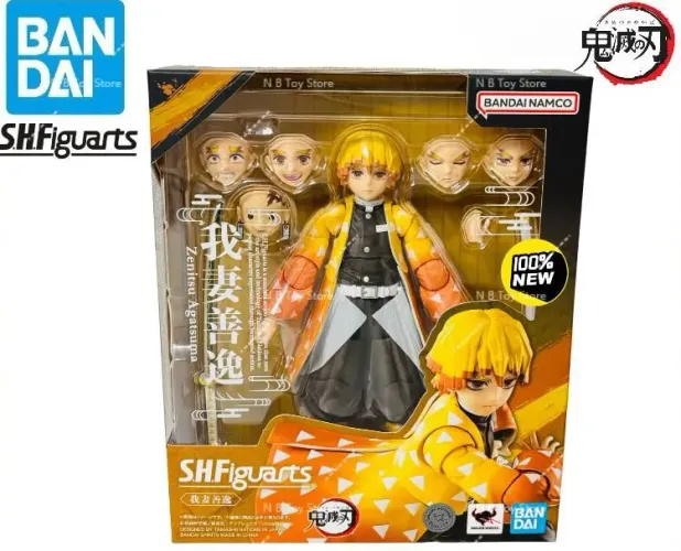 Zenitsu - Demon Slayer - S.H.Figuarts Bandai - NOVO<br>
