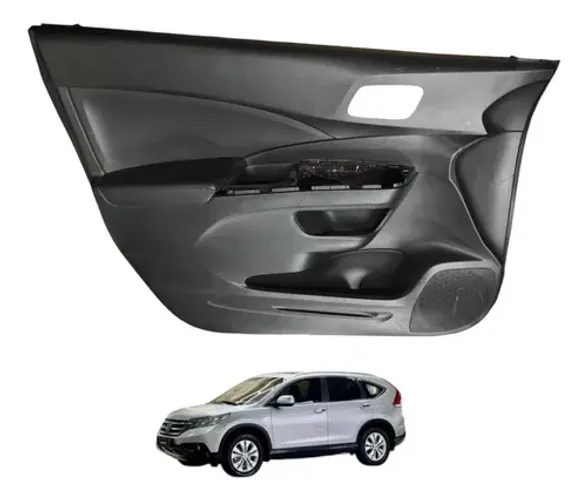 Forro Porta Dianteira Esquerda Honda Crv Lx 2012 2013 2014