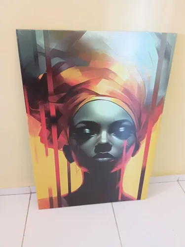 Quadro decorativo Africano