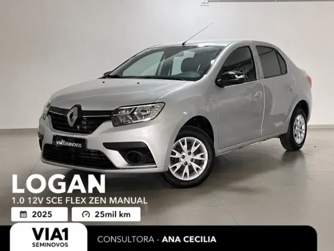 Renault Logan Zen Flex 1.0 12V 4P Mec. 2025