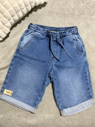 Bermuda jeans juvenil riachuelo