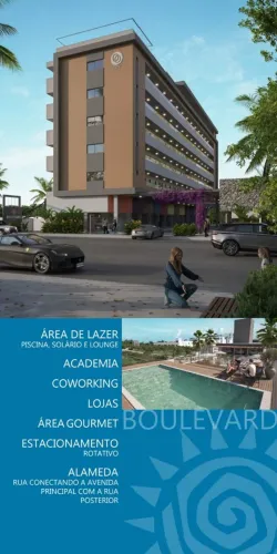 Flats em fase de construção na praia de Jacumã, Jacumã- Conde-PB