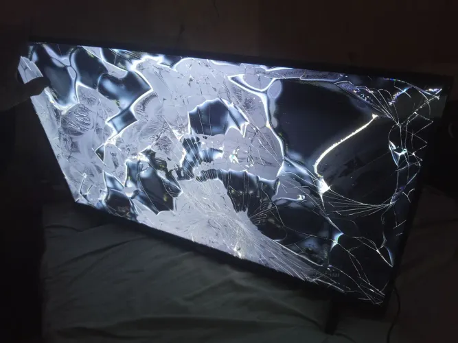 Uma tv AOC Roku de 32 polegadas