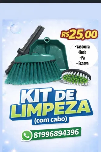 Kit de limpeza 