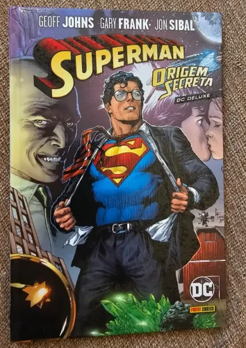 Superman: Origem Secreta, por Geoff Johns - DC - Panini (novo, lacrado)