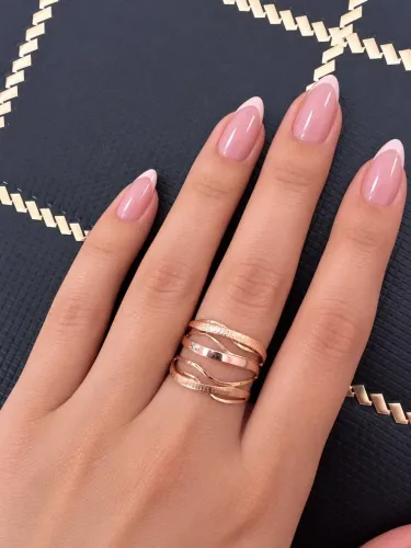 Anel ouro 18k 