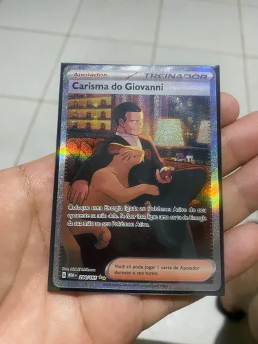 CARD POKÉMON / Carisma Do Giovanni 