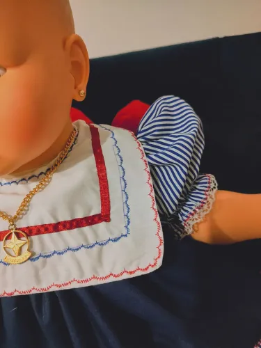 Roupa de boneca meu bebê da estrela/Bilu Bilu 