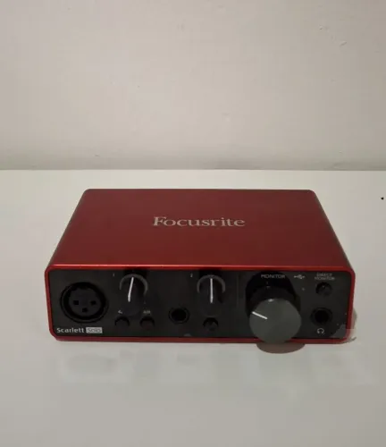 VENDO Interface de áudio Focusrite Scarlett Solo