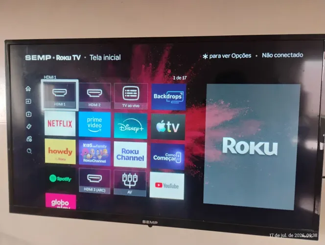 Vendo tv modelo 32r6500 hd smart roku 