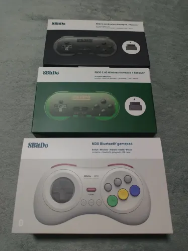 Controles 8bit do Pará super nintendo e Nintendo Switch novos e lacrados