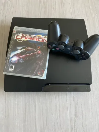 PlayStation 3 Slim Desbloqueado Impecável