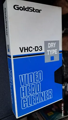 Fita Limpador de cabeçote VHS, GoldStar