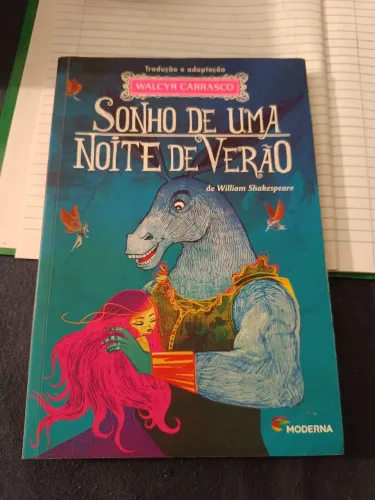 Livro "Sonho de uma noite de verão"