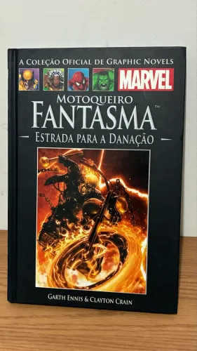 Hq Coleção Salvat Motoqueiro Fantasma Estrada para Danação