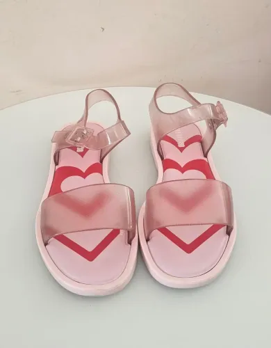Sandália Mini Melissa Mar Sandal + Viktor and Rolf, número 31