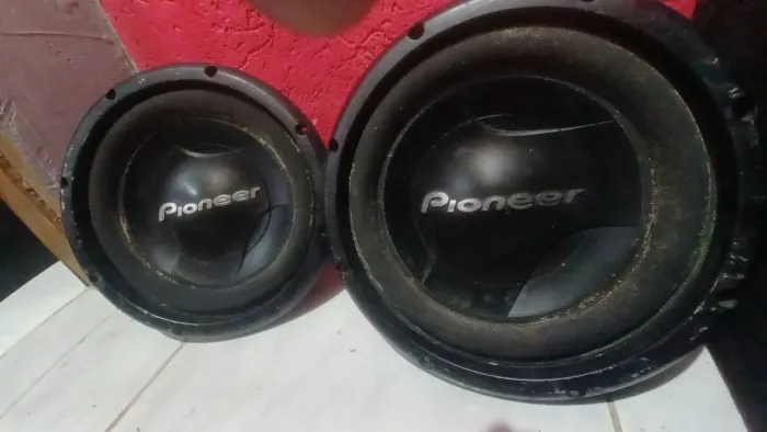 PAR DE SUB 12 POLEGADAS BOBINA DUPLA 1400W