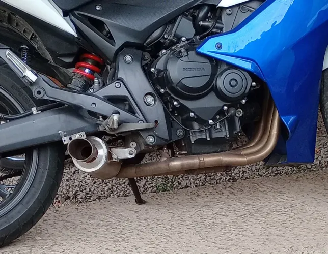Escapamento esportivo Cbr600f