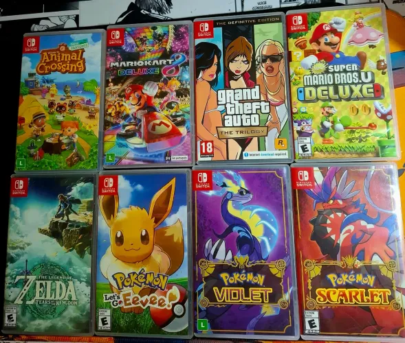 Jogos de Nintendo Switch Leia