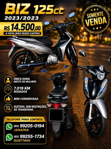 Honda Biz 125 EX/ 125 EX Flex 2023