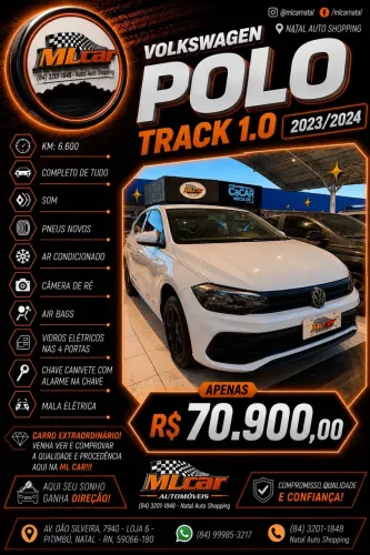 Volkswagen Polo Track 1.0 Flex 12V 5P 2024