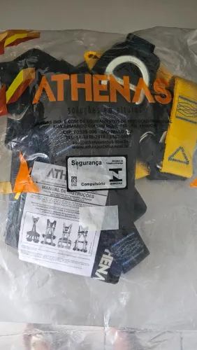 Cinturão paraquedista/abdominal Athenas para trabalho em altura