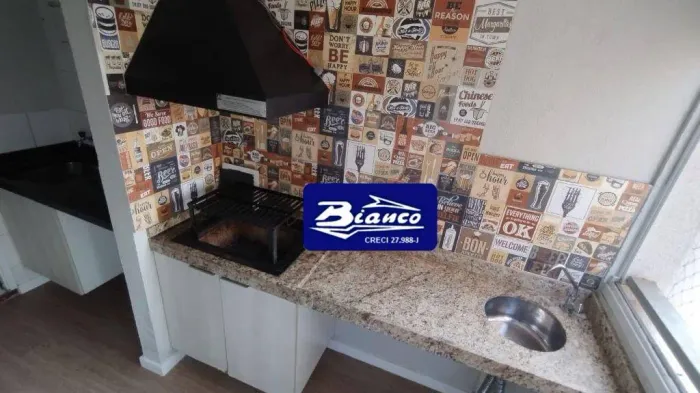 Apartamento 56m2 - varanda gourmet - Due Bosque Maia - R$415 mil