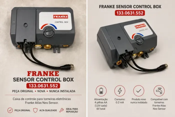 Franke Sensor Control Box 133.0631.552 - Caixa de Controle