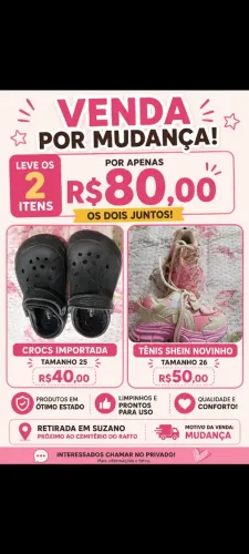 Roupa infantil 