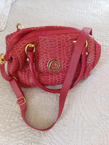 Bolsa Carmen Steffens vermelha