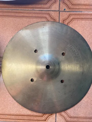 Par De Hi Hat Chimbau 14 Octagon Oc-300 Pratos De Bateria Customizado