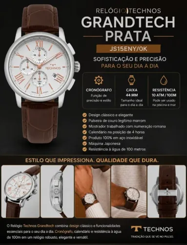 Technos Grandtech Cronografo