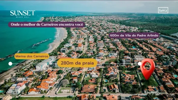 Imóvel para venda com 38 metros quadrados com 1 quarto em Praia dos Carneiros - Tamandaré