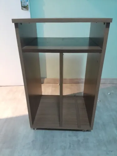 Estante/Nicho Organizador Multiuso com Rodízios - MDF