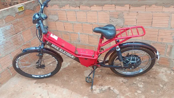 Bicicleta eletrônica com pneu de moto 5.500