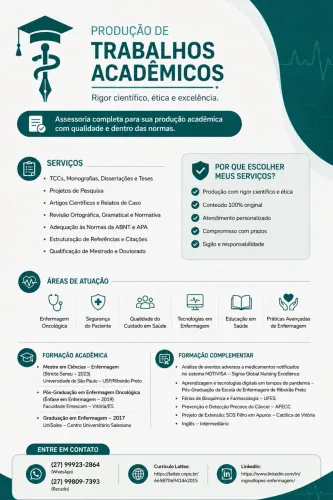 Faço Formatação e Produção de Trabalhos Acadêmicos 