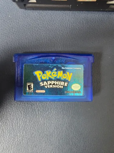 Pokémon Sapphire ORIGINAL GBA + Save 386 Pokémon + Shiny
