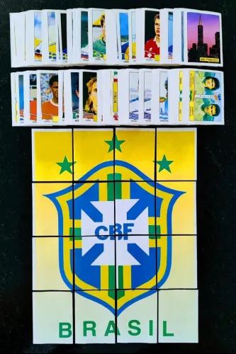 Coleção Completa de figurinhas Copa do mundo 1994 NOVAS para colar.