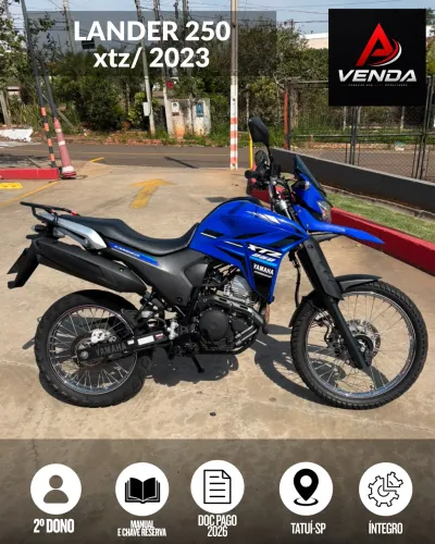 Lander xtz 250 - Yamaha Tatuí