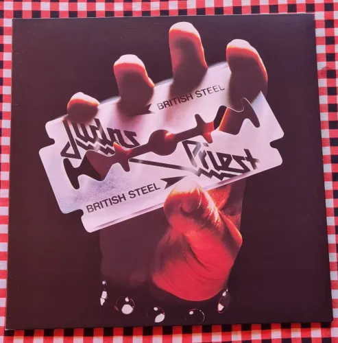 Lp Judas Priest British Steel colorido 180g capa dupla