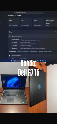 Notebook Dell g7 15