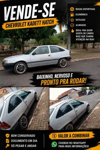 Chevrolet Kadett GLS 1.8 EFI / Sl/e 1.8 (álcool) 1994