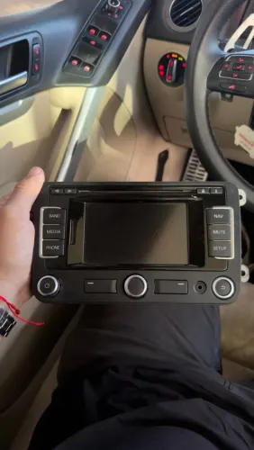 Multimídia Volkswagen Rns315 Jetta/Tiguan/Amarok/Passat/Golf