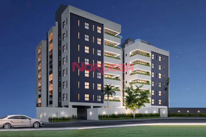 Apartamento à venda no bairro portão em Curitiba com 3 quartos suíte e vaga de garagem