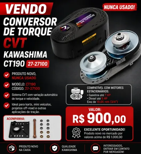 Conversor de torque cvt