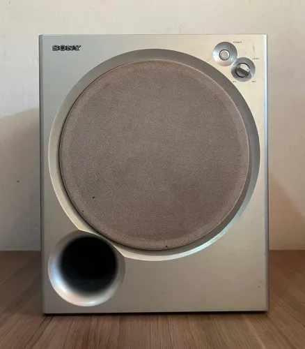 Subwoofer Ativo Sony Ss-Wmsp75 75Rms 8 Polegadas Leia Descrição Muteki